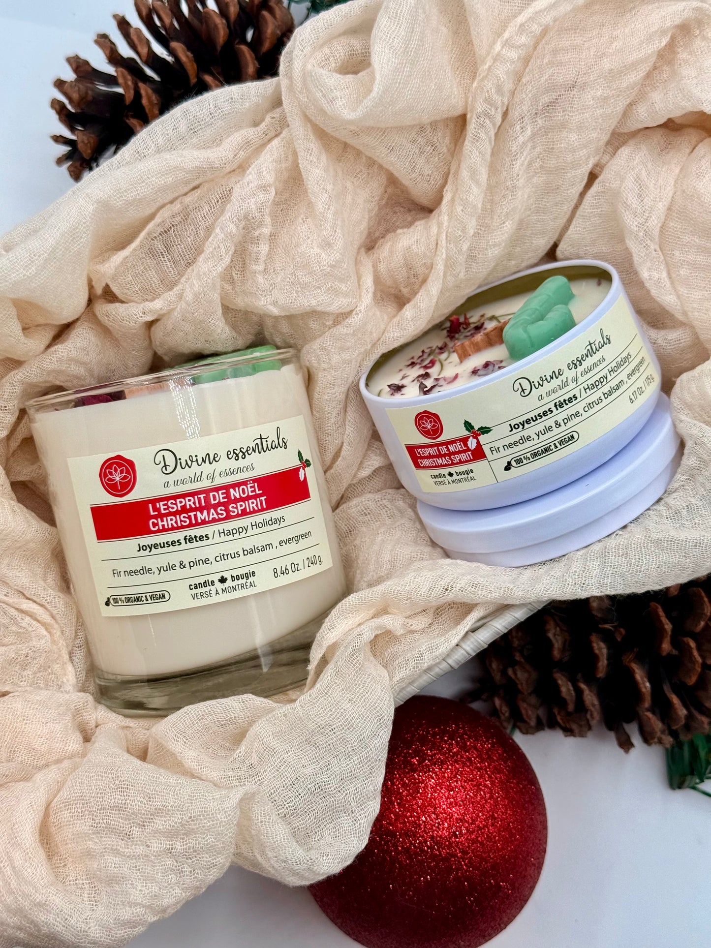 Christmas Spirit Candle