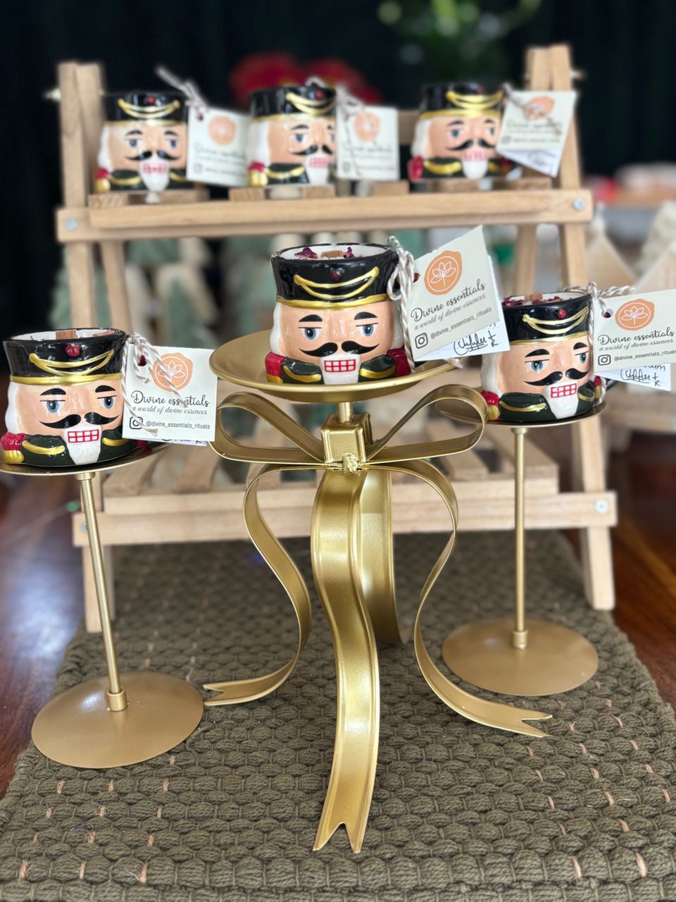 Nutcracker Candle – Christmas Spirit Edition