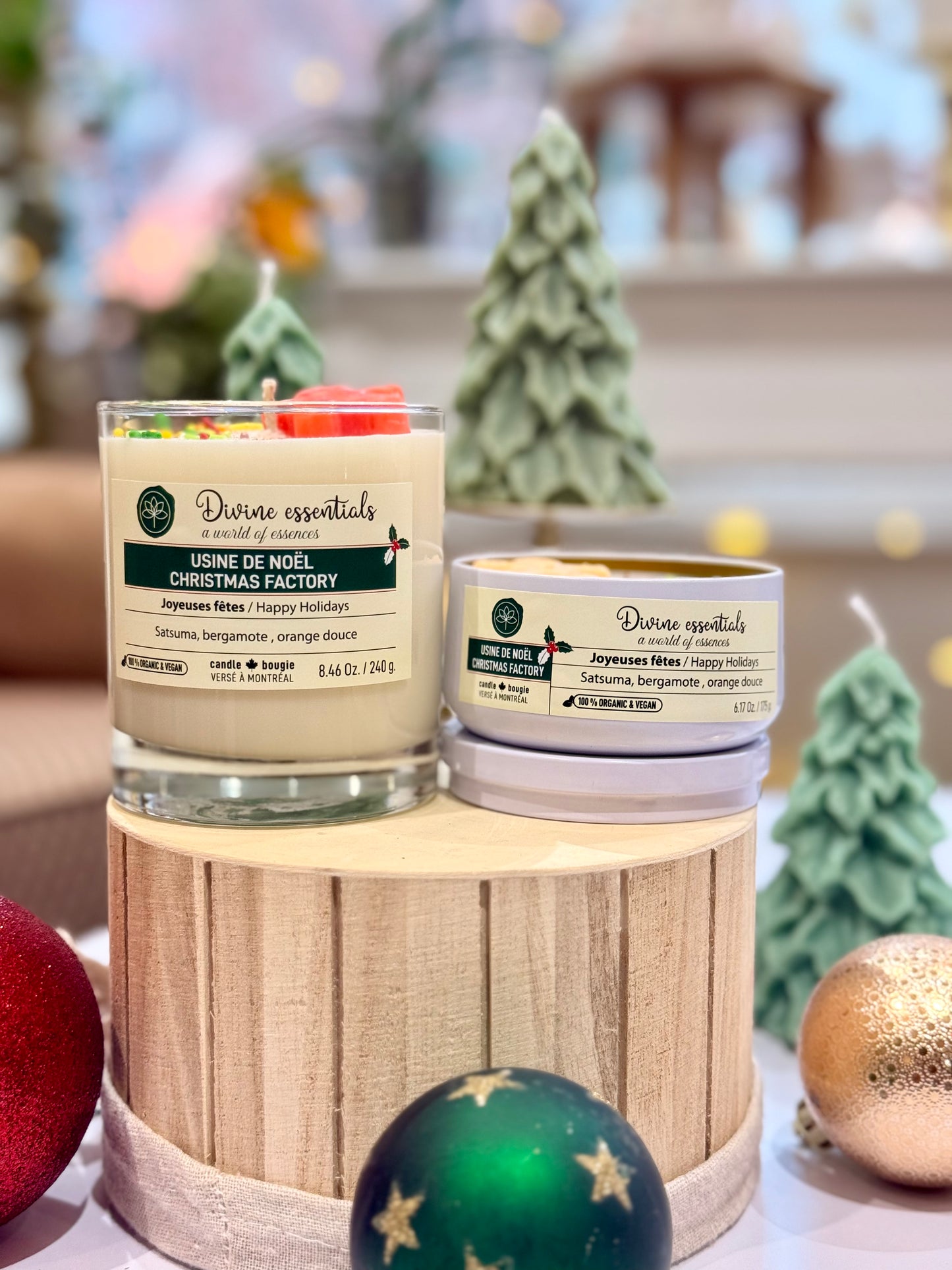 Christmas Factory Candle