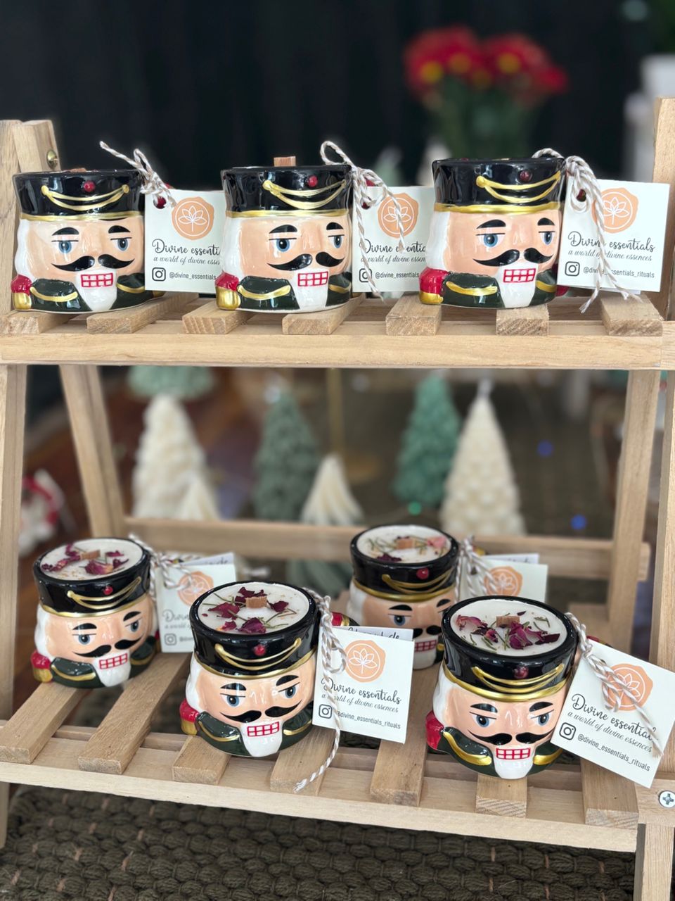 Nutcracker Candle – Christmas Spirit Edition