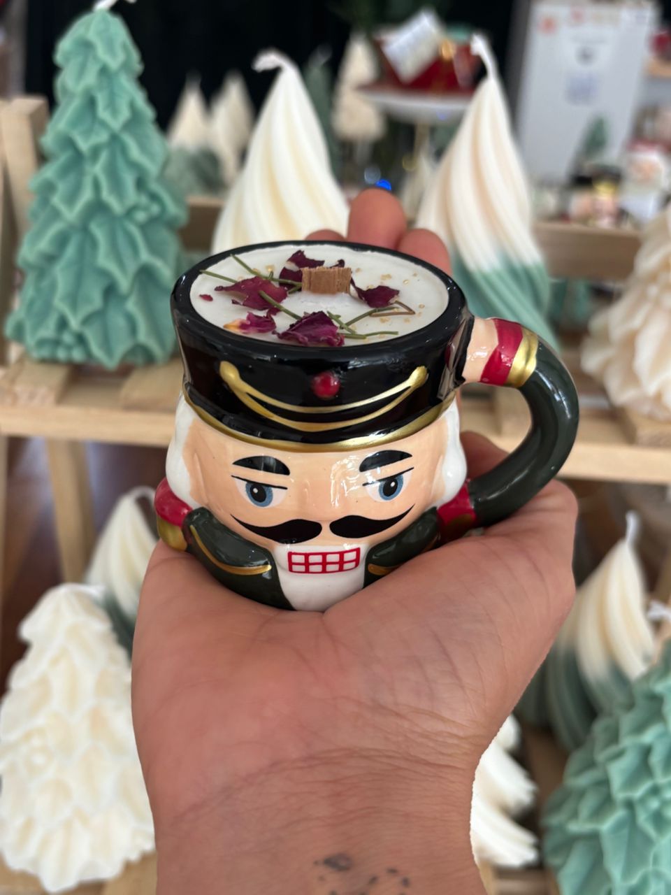 Nutcracker Candle – Christmas Spirit Edition