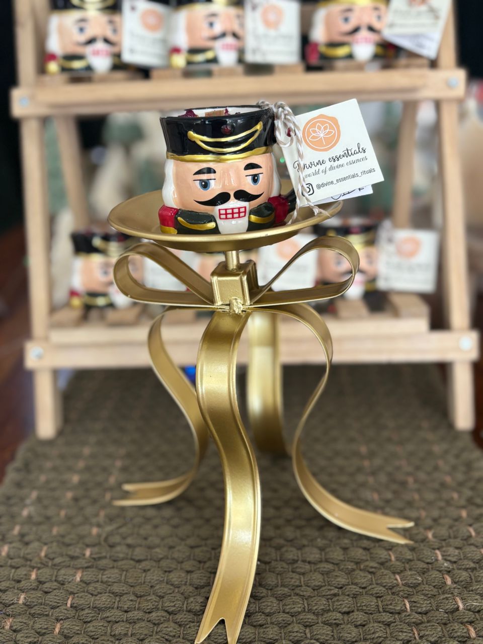 Nutcracker Candle – Christmas Spirit Edition